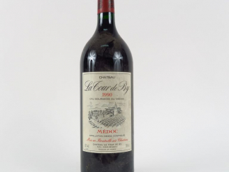 Vente aux enchères 1 MAGNUM CHÂTEAU LA TOUR DE BY CB MEDOC - 1990
