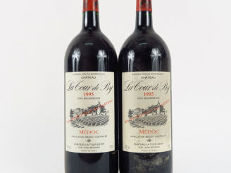 Vente aux enchères 2 MAGNUMS CHÂTEAU LA TOUR DE BY CB MEDOC - 1995