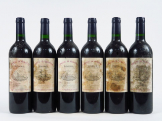 Vente aux enchères 6 BOUTEILLES CHÂTEAU LA VIOLETTE POMEROL - 1995 - EA