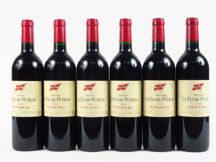 6 BOUTEILLES CHÂTEAU LA FLEUR PETRUS POMEROL - 1998 - CBO