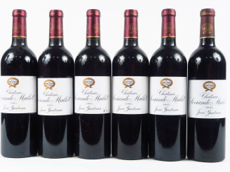 Vente aux enchères 6 BOUTEILLES CHÂTEAU SOCIANDO MALLET HAUT MEDOC - 5 de 2005/1 de 2004