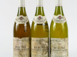 Vente aux enchères 3 BOUTEILLES BEAUNE 'CLOS ST LANDRY' BOUCHARD PÈRE   FILS - 1996 - EA