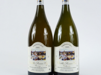 Vente aux enchères 2 MAGNUMS CHABLIS 1er CRU 'VAULIGNEAU' MICHAUT ROBIN - 2005