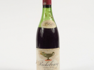 Vente aux enchères 1 BOUTEILLE RICHEBOURG GC DOMAINE GROS FRERE et SŒUR - 1964 - 7 CM 