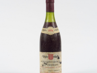 Vente aux enchères 1 BOUTEILLE NUITS ST GEORGES 1er CRU 'LES VAUCRAINS' R. CHEVILLON - 19