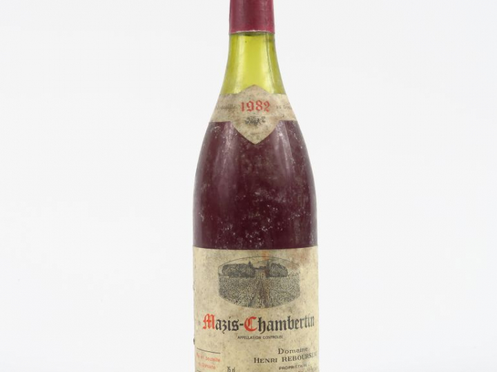 1 BOUTEILLE MAZIS CHAMBERTIN GC H. REBOURSEAU - 1982 - 5 CM/EF