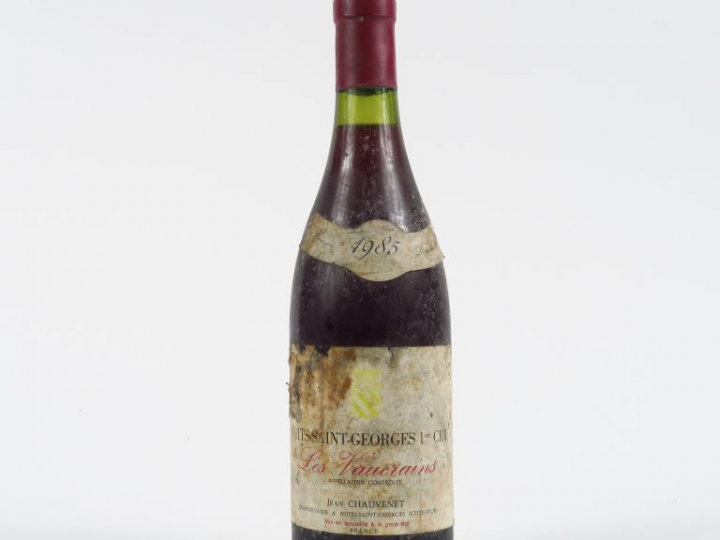 1 BOUTEILLE NUITS ST GEORGES 1er CRU 'LES VAUCRAINS' J. CHAUVENET - 19