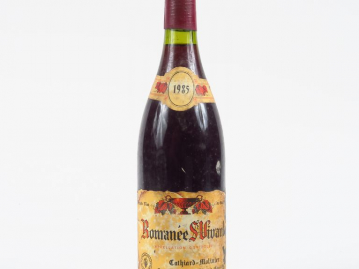 1 BOUTEILLE ROMANEE ST VIVANT GC CATHIARD MOLINIER - 1985 - 1,5 CM/ED