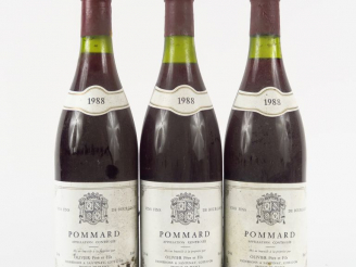 Vente aux enchères 3 BOUTEILLES POMMARD OLIVIER - 1988