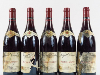 Vente aux enchères 5 BOUTEILLES ALOXE CORTON J. DROUHIN - 2000 - EA