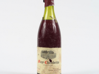 Vente aux enchères 1 BOUTEILLE MAZY CHAMBERTIN GC H. REBOURSEAU - 5,2 CM/MILLESIME INCONN