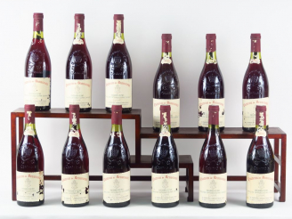 Vente aux enchères 12 BOUTEILLES CHÂTEAU DE BEAUCASTEL CHATEAUNEUF DU PAPE - 1982 - CBO -