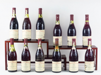 Vente aux enchères 12 BOUTEILLES CHÂTEAU DE BEAUCASTEL CHATEAUNEUF DU PAPE - 1982 - CBO -