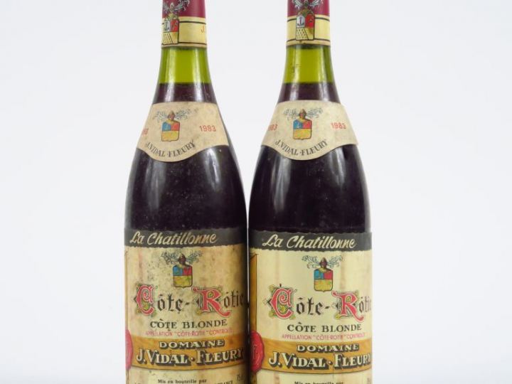 2 BOUTEILLES CÔTE ROTIE 'CÔTE BLONDE LA CHATILLONNE' VIDAL FLEURY - 19