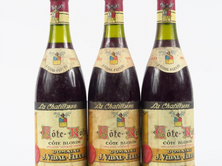 3 BOUTEILLES CÔTE ROTIE 'CÔTE BLONDE LA CHATILLONNE' VIDAL FLEURY - 19