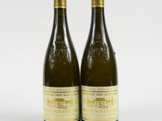 Vente aux enchères 2 BOUTEILLES SAVENNIERES DOMAINE DES BAUMARD 'TRIE SPECIALE' - 1997