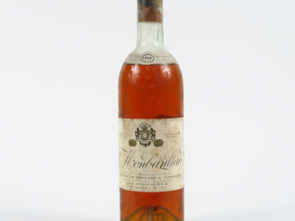 Vente aux enchères 1 BOUTEILLE MONBAZILLAC DOMAINES DE THIEULET et MARSALET - 1953 - MEP/