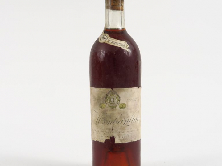 1 BOUTEILLE MONBAZILLAC DOMAINES DE THIEULET et MARSALET - 1961 - ETLA