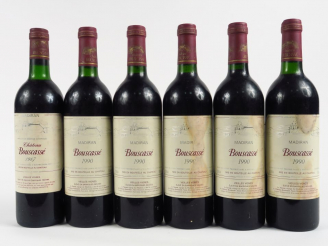 Vente aux enchères 6 BOUTEILLES CHÂTEAU BOUSCASSE V.V. MADIRAN - 5 de 1990 : 2 ET-2 BG/1 
