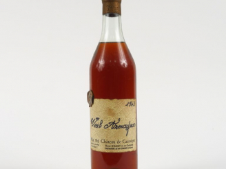 Vente aux enchères 1 BOUTEILLE VIEIL ARMAGNAC CHÂTEAU DE CASSAIGNE FAJET - 1943 - MISE : 