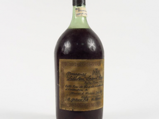 Vente aux enchères 1 POT (2,5 L) ARMAGNAC 'SPECIAL RESERVE' GELAS   FILS - ET MANUSCRITE 