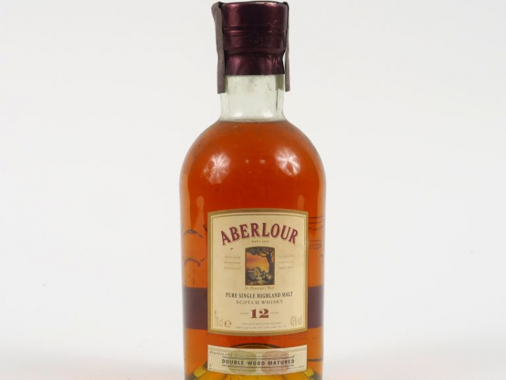 1 BOUTEILLE ABERLOUR 12 ANS DOUBLE WOOD NATURAL - 43°