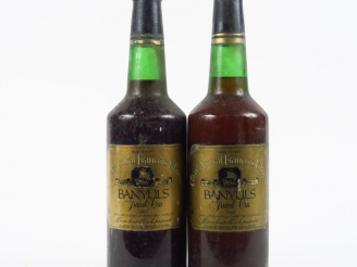 Vente aux enchères 2 BOUTEILLES BANYULS GC 'CUVEE AMIRAL FRANCOIS VILAREM' - 1966