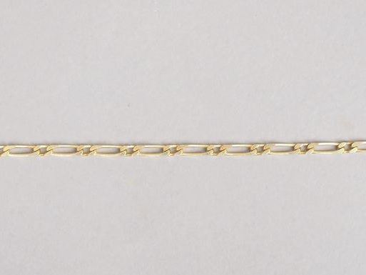 Bracelet en or jaune, maille gourmette. Long. 17 cm Poids. 6,12 g