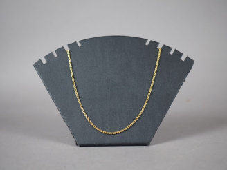 Vente aux enchères Chaine en or jaune, maille forçat. Poids. 10,36 g