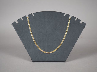 Vente aux enchères Chaine en or jaune, maille plate. Poids. 10,32 g