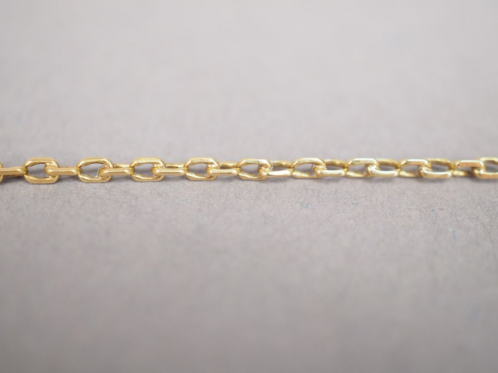 Chaine en or jaune.  Poids. 5,82 g (manque le fermoir)