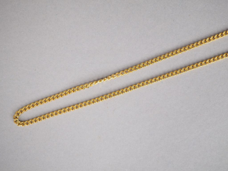 Vente aux enchères Chaine en or jaune. Long. 72 cm Poids. 11,81 g