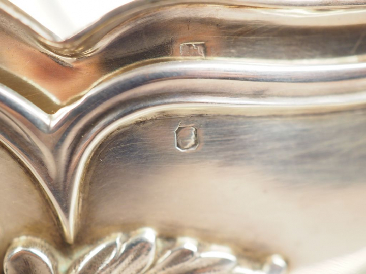 Ensemble de pièces de forme de style Louis XV en argent, poinçon Miner