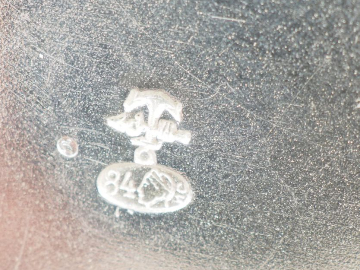 Tasse en argent russe.  Poids. 144 g