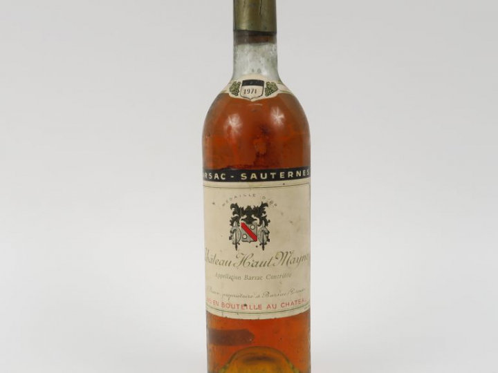 1 BOUTEILLE CHÂTEAU HAUT MAYNE SAUTERNES - 1971 - BG