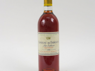 Vente aux enchères 1 BOUTEILLE CHÂTEAU DE FARGUES SAUTERNES - 1990