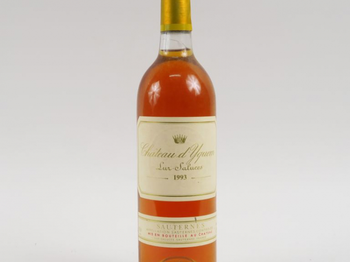 1 BOUTEILLE CHÂTEAU D'YQUEM 1er CCS SAUTERNES - 1993