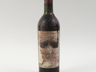 Vente aux enchères 1 BOUTEILLE CHÂTEAU CANON 1er GCC ST EMILION - 1955 - BG/EA/BS