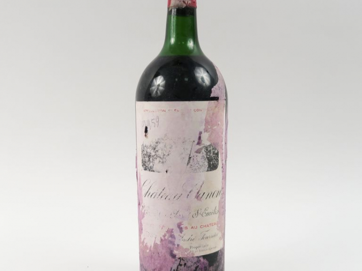 1 MAGNUM CHÂTEAU CANON 1er GCC ST EMILION - 1959 - LB-HEP/EA/PAPIER DE