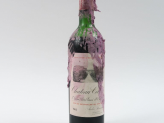 Vente aux enchères 1 BOUTEILLE CHÂTEAU CANON 1er GCC ST EMILION - 1966 - BEP/EA/PAPIER DE