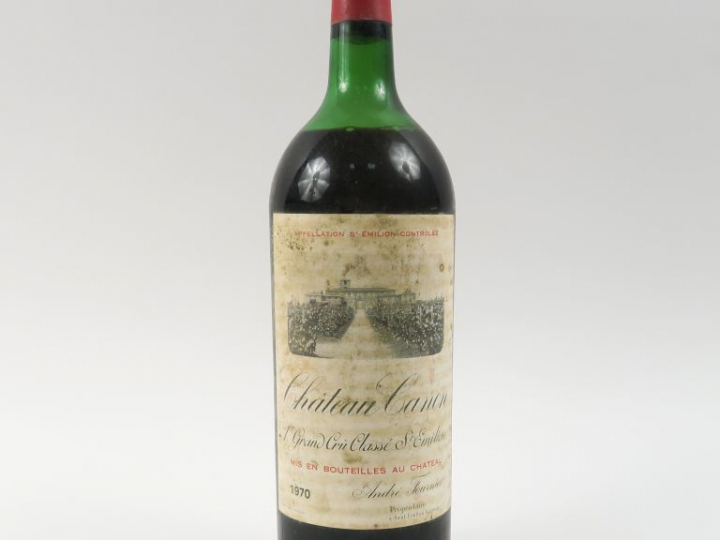 1 MAGNUM CHÂTEAU CANON 1er GCC ST EMILION - 1970 - MEP/EF