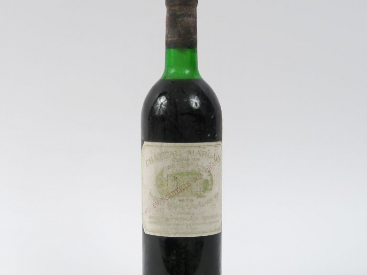 1 BOUTEILLE CHÂTEAU MARGAUX 1er GCC MARGAUX - 1976 - LB-HEP/EF
