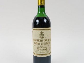 Vente aux enchères 1 BOUTEILLE CHÂTEAU PICHON LONGUEVILLE COMTESSE DE LALANDE GCC PAUILLA