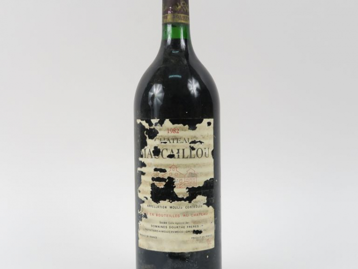 1 MAGNUM CHÂTEAU MAUCAILLOU MOULIS - 1982 - EA