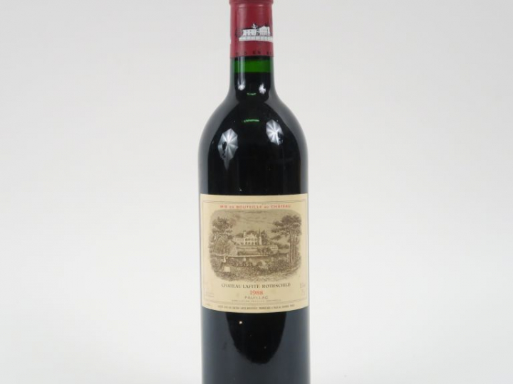 1 BOUTEILLE CHÂTEAU LAFITE ROTHSCHILD 1er GCC PAUILLAC - 1988
