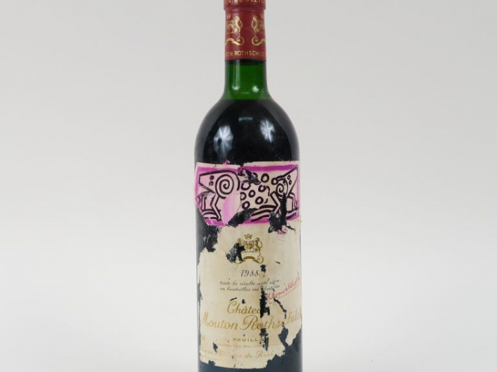 1 BOUTEILLE CHÂTEAU MOUTON ROTHSCHILD 1er GCC PAUILLAC - 1988 - LB-HEP