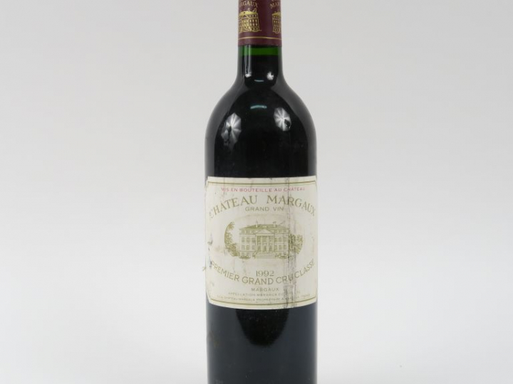 1 BOUTEILLE CHÂTEAU MARGAUX 1er GCC MARGAUX - 1992 - ELA