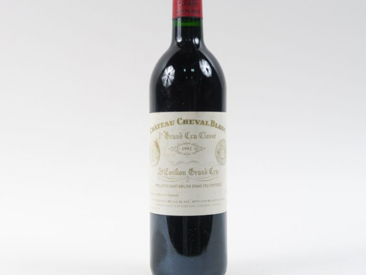 1 BOUTEILLE CHÂTEAU CHEVAL BLANC 1er GCC ST EMILION - 1992