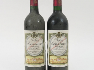 Vente aux enchères 2 BOUTEILLES CHÂTEAU RAUZAN GASSIES GCC MARGAUX - 1995