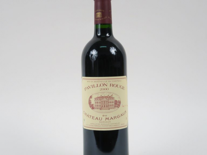 1 BOUTEILLE PAVILLON ROUGE DU CHÂTEAU MARGAUX - 2000